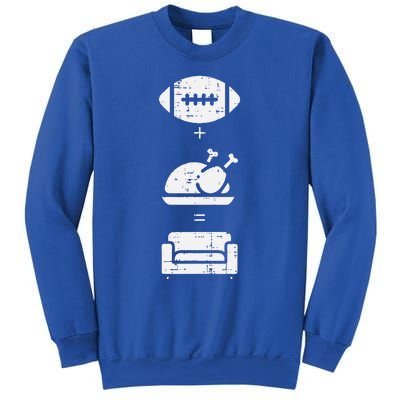 Football Turkey Couch Thanksgiving Sports Sweatshirt