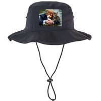 Funny Trump Cat And Duck Memes Christmas Halloween Vote Sign Legacy Cool Fit Booney Bucket Hat