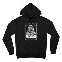 Funny Tarot Card Zero Of Fucks Occult Tarot Reader Reading Hoodie