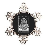 Funny Tarot Card Zero Of Fucks Occult Tarot Reader Reading Metallic Star Ornament