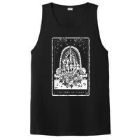 Funny Tarot Card Zero Of Fucks Occult Tarot Reader Reading PosiCharge Competitor Tank