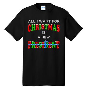 Funny Trump Christmas Anti Biden 2020 Voter Tall T-Shirt