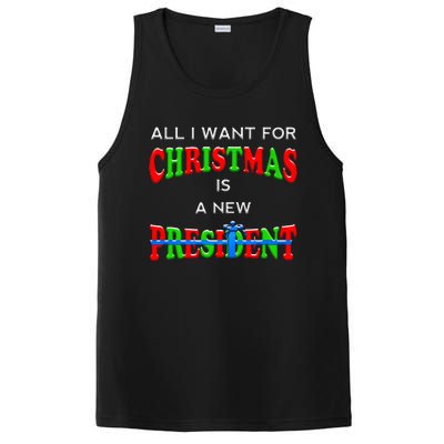 Funny Trump Christmas Anti Biden 2020 Voter PosiCharge Competitor Tank