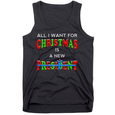 Funny Trump Christmas Anti Biden 2020 Voter Tank Top