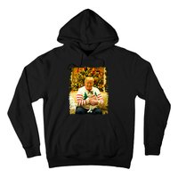 Funny Trump Christmas Sweater For Cat Lovers Xmas Pajamas Hoodie