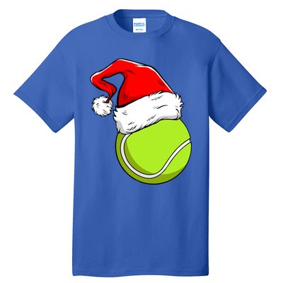 Funny Tennis Coach Player Gift Ball Christmas Xmas Holiday Gift Tall T-Shirt