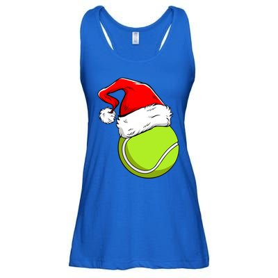 Funny Tennis Coach Player Gift Ball Christmas Xmas Holiday Gift Ladies Essential Flowy Tank