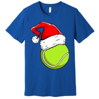 Funny Tennis Coach Player Gift Ball Christmas Xmas Holiday Gift Premium T-Shirt