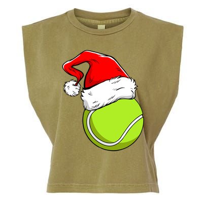 Funny Tennis Coach Player Gift Ball Christmas Xmas Holiday Gift Garment-Dyed Women's Muscle Tee