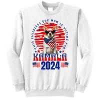 Funny This Childless Dog Mom Is Voting Kamala Harris 2024 Sweatshirt