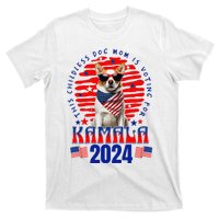 Funny This Childless Dog Mom Is Voting Kamala Harris 2024 T-Shirt