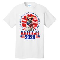 Funny This Childless Dog Mom Is Voting Kamala Harris 2024 Tall T-Shirt