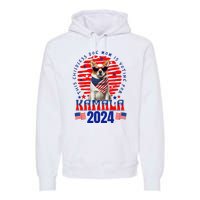 Funny This Childless Dog Mom Is Voting Kamala Harris 2024 Premium Hoodie