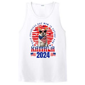 Funny This Childless Dog Mom Is Voting Kamala Harris 2024 PosiCharge Competitor Tank