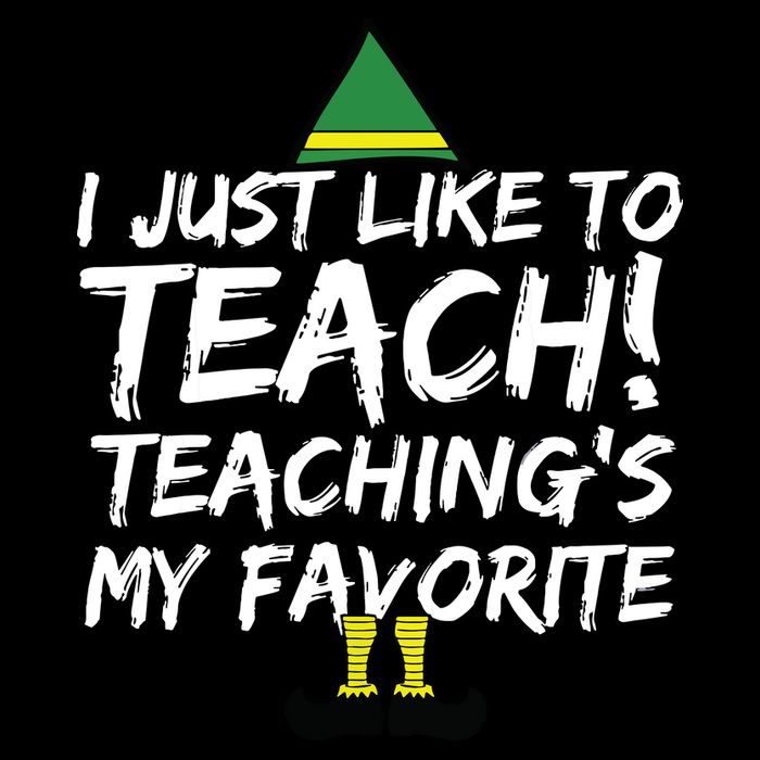 Funny Teacher Christmas Teaching Is My Favorite Cooling Performance Crew T-Shirt