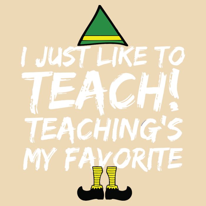 Funny Teacher Christmas Teaching Is My Favorite Bag