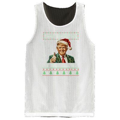 Funny Trump Christmas Make Christmas Great Again Mesh Reversible Basketball Jersey Tank