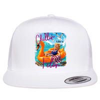 Funny Trump Chillin Like A Felon Flatbill Hat