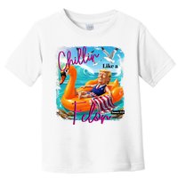 Funny Trump Chillin Like A Felon Toddler T-Shirt