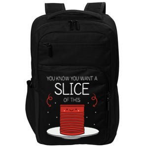 Funny Thanksgiving Canned Cranberry Sauce Impact Tech Backpack