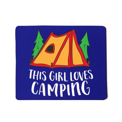 Funny Tent Camping This Loves Camping Funny Gift Mousepad