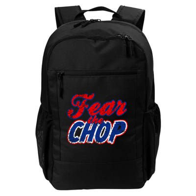 Fear The Chop Legendary Atlanta Baseball TShirt Backpack