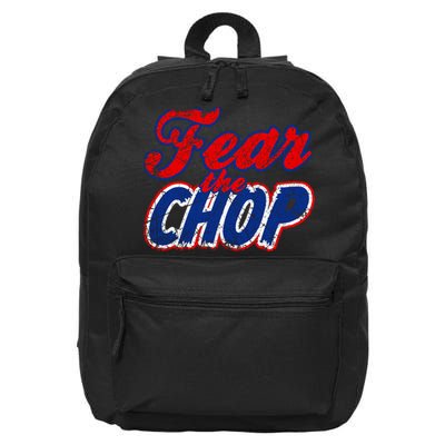 Fear The Chop Legendary Atlanta Baseball TShirt 16 in Basic Backpack