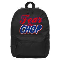 Fear The Chop Legendary Atlanta Baseball TShirt 16 in Basic Backpack