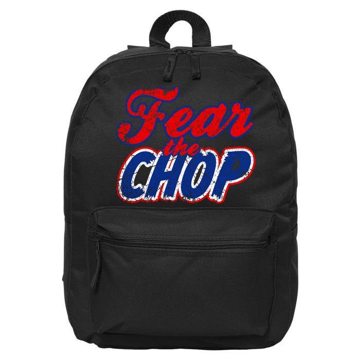 Fear The Chop Legendary Atlanta Baseball TShirt 16 in Basic Backpack
