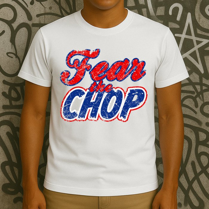 Fear The Chop Legendary Atlanta Baseball TShirt T-Shirt