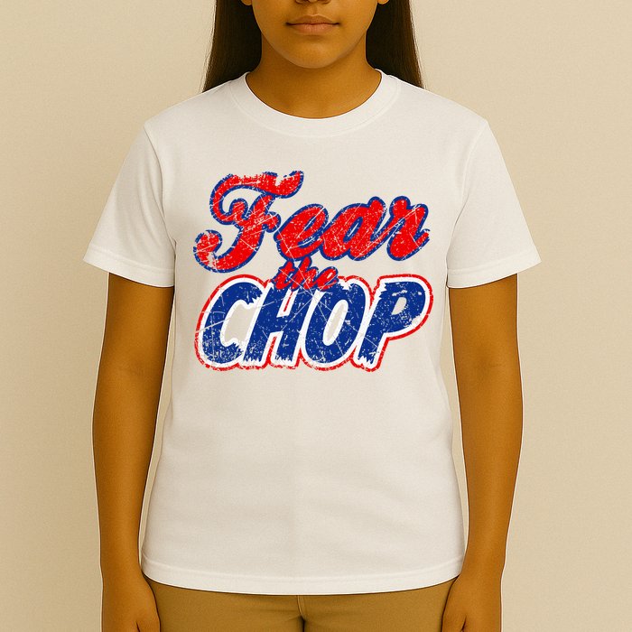 Fear The Chop Legendary Atlanta Baseball TShirt T-Shirt