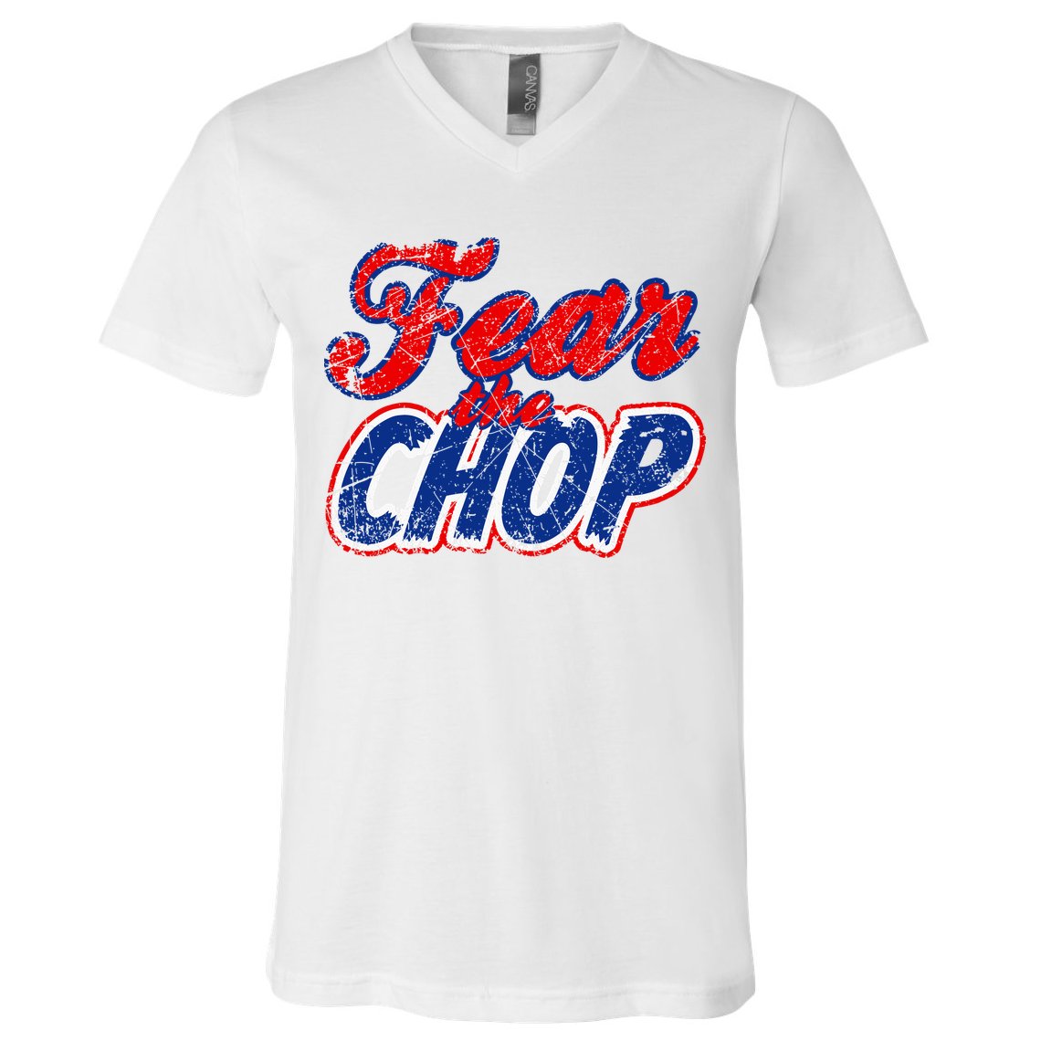 Fear The Chop Legendary Atlanta Baseball TShirt V-Neck T-Shirt