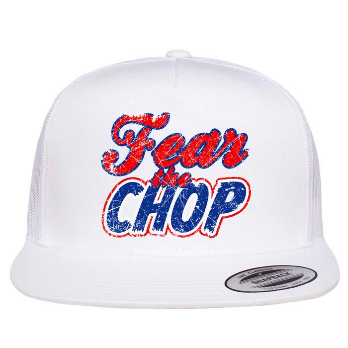 Fear The Chop Legendary Atlanta Baseball TShirt Flat Bill Trucker Hat