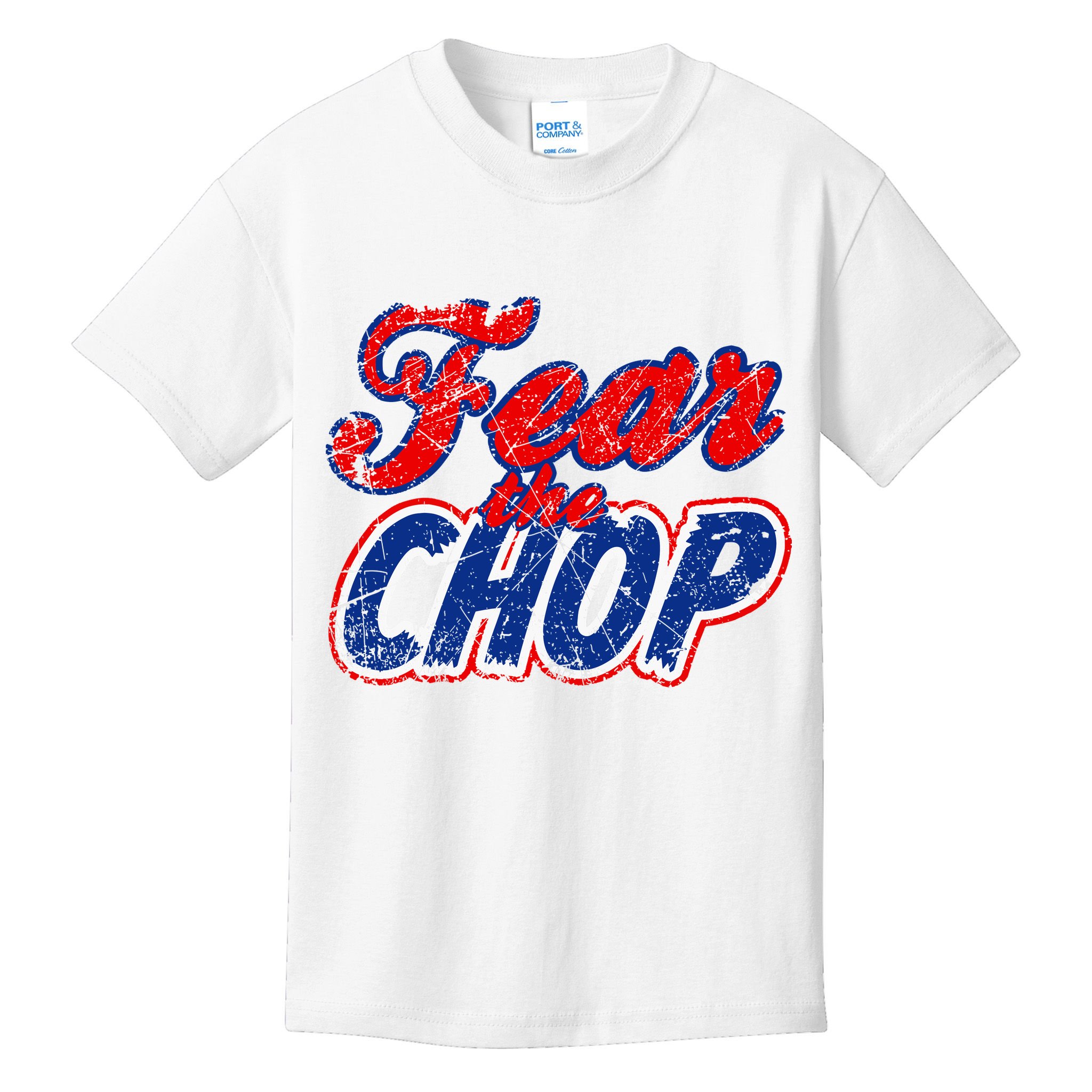 Fear The Chop Legendary Atlanta Baseball TShirt Kids T-Shirt