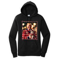 Funny Trump Christmas Sweater For Cat Lovers Women's Pullover Hoodie