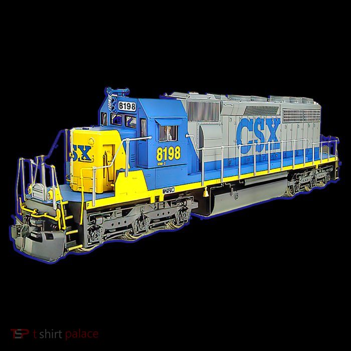 Freight Train CSX Engine Backpack