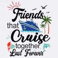 Friends That Cruise Together Last Forever Ship Crusing Mesh Reversible Basketball Jersey Tank