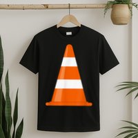 Funny Traffic Cone Costume Easy Simple Halloween Costumes T-Shirt