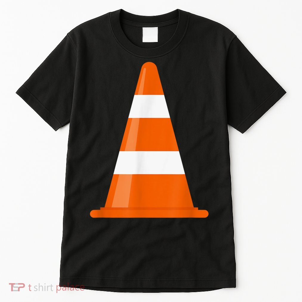 Funny Traffic Cone Costume Easy Simple Halloween Costumes Tall T-Shirt