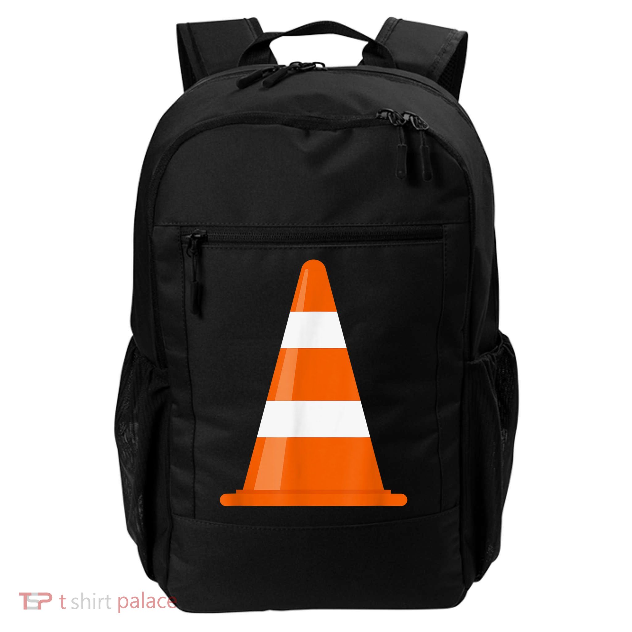 Funny Traffic Cone Costume Easy Simple Halloween Costumes Daily Commute Backpack