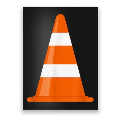 Funny Traffic Cone Costume Easy Simple Halloween Costumes Poster