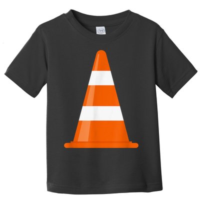 Funny Traffic Cone Costume Easy Simple Halloween Costumes Toddler T-Shirt