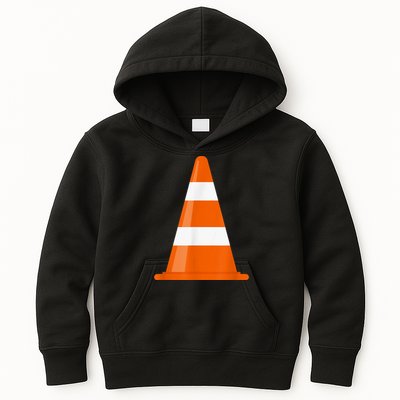 Funny Traffic Cone Costume Easy Simple Halloween Costumes Kids Hoodie
