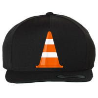 Funny Traffic Cone Costume Easy Simple Halloween Costumes Wool Snapback Cap
