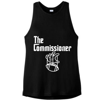 Funny The Commissioner Ladies PosiCharge Tri-Blend Wicking Tank