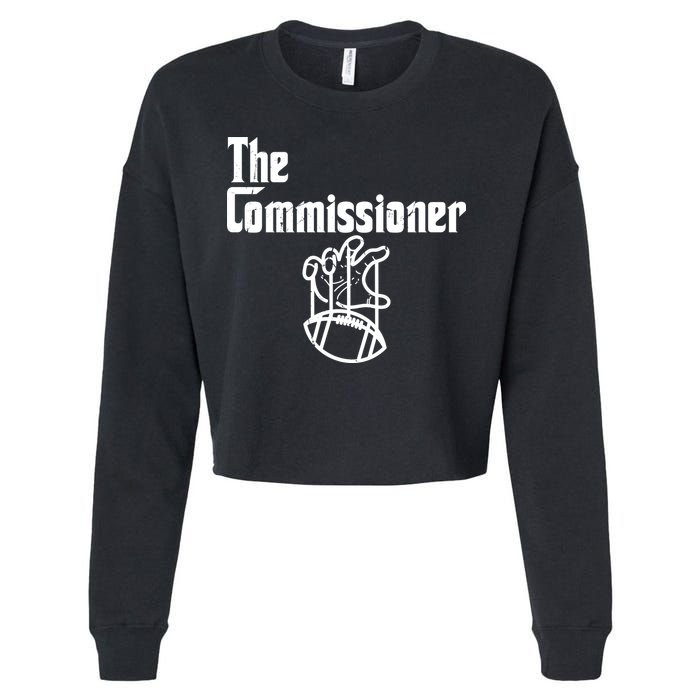 Funny The Commissioner Cropped Pullover Crew