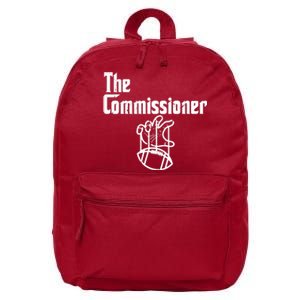 Funny The Commissioner 16 in Basic Backpack