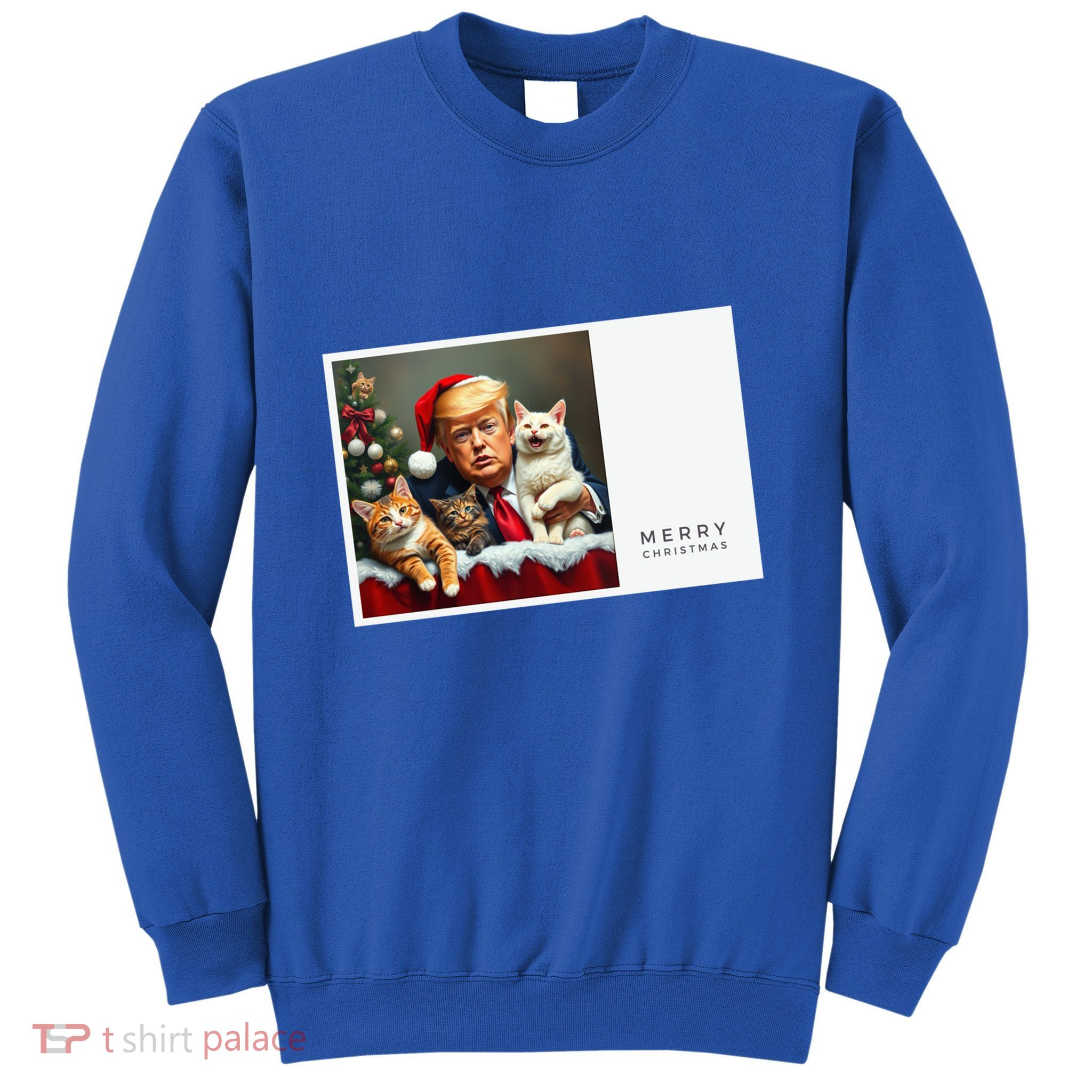 Funny Trump Christmas Card Cute Gift Sweatshirt