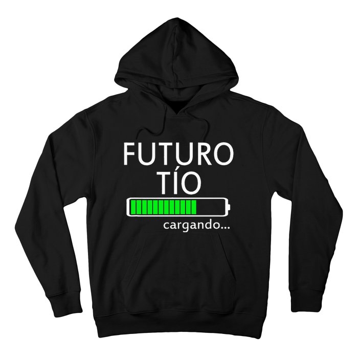 Futuro Tio Cargando Spanish Uncle Pregnancy Announcement Hoodie