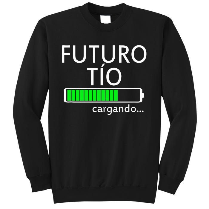 Futuro Tio Cargando Spanish Uncle Pregnancy Announcement Sweatshirt